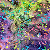 Multi Swirl Print fabric